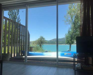 Rez De Plage-Canoe+Paddle-70M² Savines Exterior foto