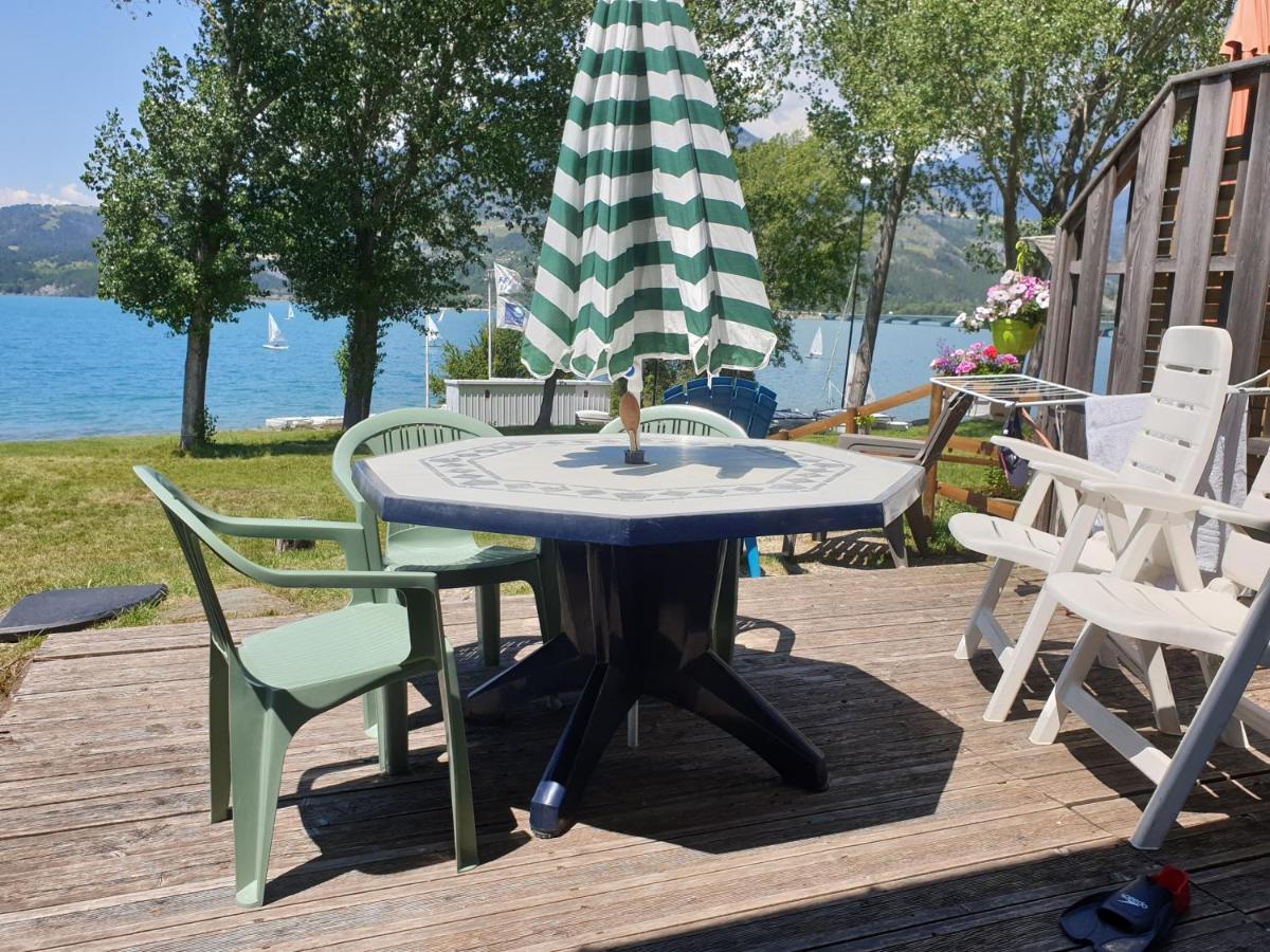 Rez De Plage-Canoe+Paddle-70M² Savines Exterior foto