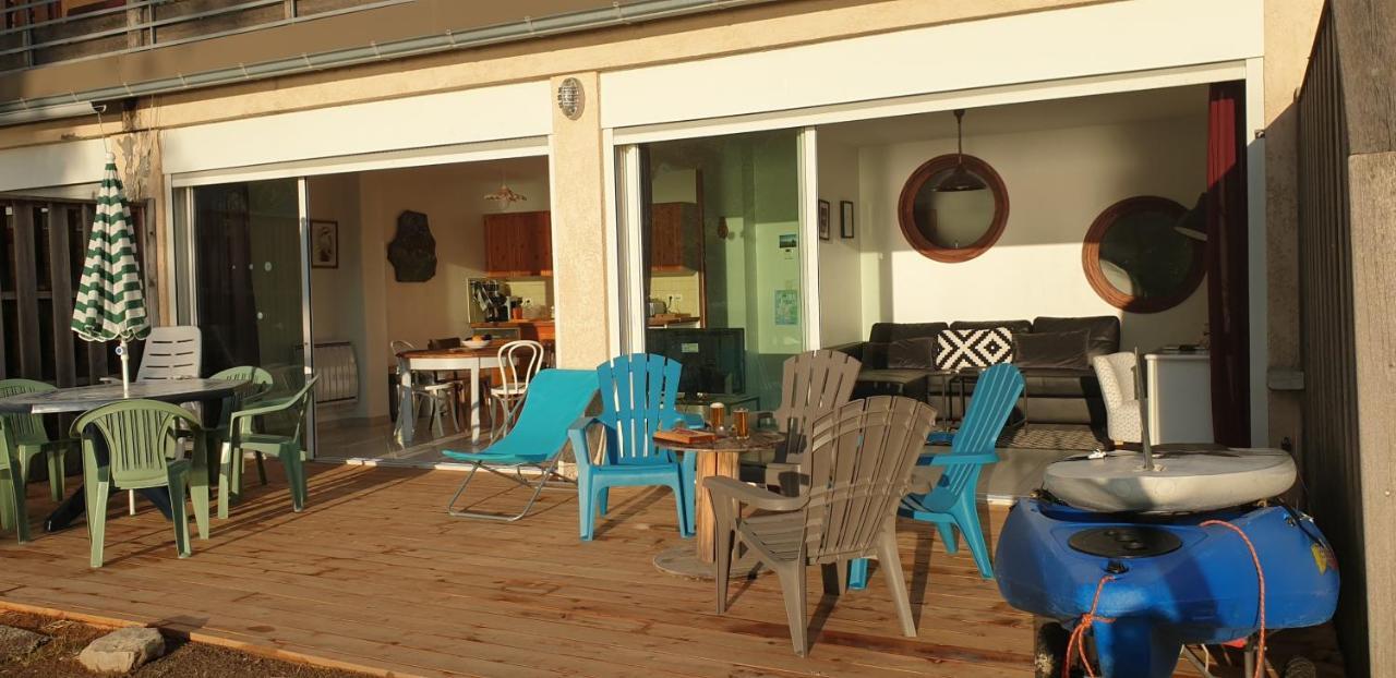 Rez De Plage-Canoe+Paddle-70M² Savines Exterior foto